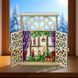 Wooden Cross-Stitch Kit &ndash; &ldquo;Festive Windowsill&rdquo; FLW-081 FLW-081 photo 1