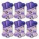 Floss Bobbins &ndash; &ldquo;Purple Petals&rdquo; FLC-118(S) (6 pcs) FLC-118(S) photo 2