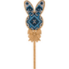 Wooden Bead Embroidery Topper &ndash; &ldquo;Bunny&rdquo; FLK-091 FLK-091 photo 2