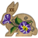 Wooden Bead Embroidery Kit &ndash; &ldquo;Box-Bunny&rdquo; (Double-Sided) FLK-423 FLK-423 photo 4