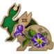 Wooden Bead Embroidery Kit &ndash; &ldquo;Box-Bunny&rdquo; (Double-Sided) FLK-423 FLK-423 photo 3
