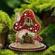 Wooden Bead Embroidery Kit &ndash; &ldquo;Toadstool House&rdquo; FLK-558 FLK-558 photo 1