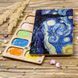 Bead Organizer With Wooden Lid &ndash; &ldquo;Starry Night, Rectangular&rdquo; FLZB-197 FLZB-197 photo 1