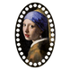 Floss Organizer &ndash; &ldquo;Girl with a Pearl Earring, Oval&rdquo; FLZ(P)-025 FLZ(P)-025 photo 2