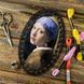 Floss Organizer &ndash; &ldquo;Girl with a Pearl Earring, Oval&rdquo; FLZ(P)-025 FLZ(P)-025 photo 1