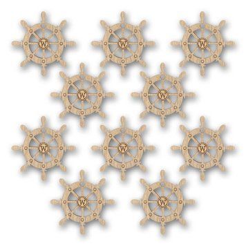 Floss Bobbins &ndash; &ldquo;Ship&rsquo;s Wheel&rdquo; FLC-068(S) (10 pcs)