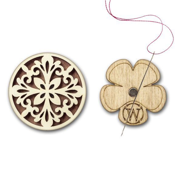 Needle Minder &ndash; &ldquo;Wooden, Single-Sided&rdquo; FLMH-111(W)