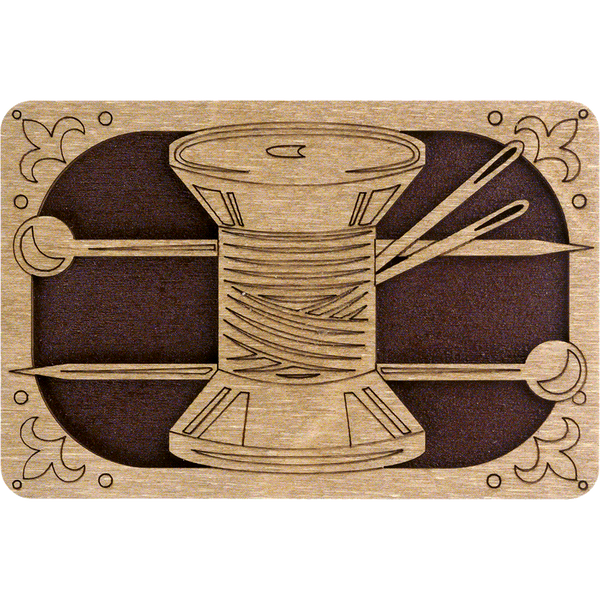 Magnetic Needle Case Rectangular &ndash; &ldquo;Thread Spool&rdquo; FLZB(N)-030