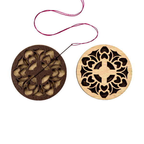 Needle Minder &ndash; &ldquo;Wooden, Double-Sided&rdquo; FLMH-038(W)