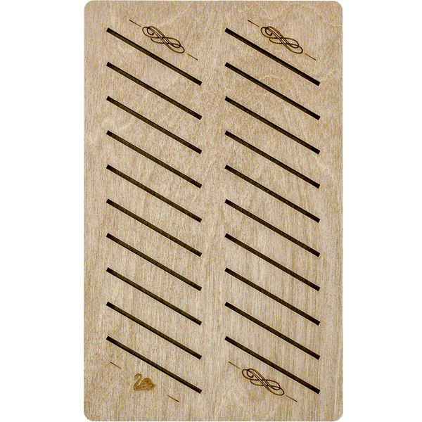 Bobbin Organizer Box &ndash; &ldquo;Light Rectangular&rdquo; + 22 bobbins FLZB(N)-053