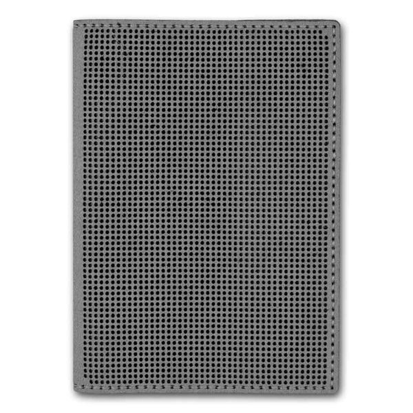 Faux Leather Embroidery Blank &ndash; &ldquo;Passport Cover&rdquo; FLBE(BB)-028 Grey