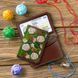 Faux Leather Cross-Stitch Kit &ndash; &ldquo;ID Card Cover&rdquo; FLHL-096 Brown FLHL-096 photo 1