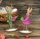 Wooden Bead Embroidery Kit &ndash; &ldquo;Easter Bunny Lady&rdquo; FLK-343 FLK-343 photo 5