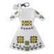 Faux Leather Cross-Stitch Kit &ndash; &ldquo;Bag Charm Dress. Yellow Floral Pattern&rdquo; FLHL-135 FLHL-135 photo 5
