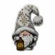 Bead Embroidery Kit (Plastic Base) &ndash; &ldquo;Christmas Ornament &ndash; Lantern Gnome&rdquo; FLPL-086 FLPL-086 photo 3