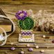 Wooden Bead Embroidery Kit &ndash; &ldquo;Cactus&rdquo; FLK-192 FLK-192 photo 1