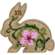 Wooden Bead Embroidery Kit &ndash; &ldquo;Box-Bunny&rdquo; (Double-Sided) FLK-424 FLK-424 photo 4