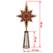 Bead Embroidery Kit on Wooden Base &ndash; &ldquo;Tree Topper &ndash; Red&rdquo; FLK-474 FLK-474 photo 7