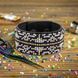 Faux Leather Bead Embroidery Kit &ndash; &ldquo;Bracelet&rdquo; (3 &times; 22 cm) FLBB-153 Black FLBB-153 photo 1