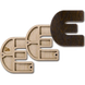 Bead Organizer &ndash; &ldquo;Letter Є (Alphabet)&rdquo; FLZB-128(Є) FLZB-128(Є) photo 4