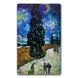 Bead Organizer With Wooden Lid &ndash; &ldquo;Cypress Road with Star, Rectangular&rdquo; FLZB-198 FLZB-198 photo 2