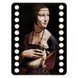 Floss Organizer &ndash; &ldquo;Lady with an Ermine, Rectangular&rdquo; FLZ(P)-026 FLZ(P)-026 photo 2