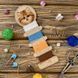 Wooden Embroidery Blank &ndash; &ldquo;Floss Bobbin&rdquo; FLHW-012 FLHW-012 photo 1