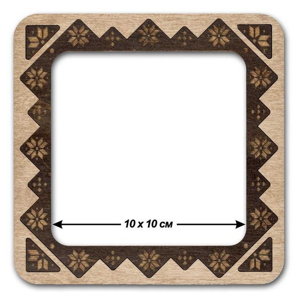 Magnetic Embroidery Frame (10 &times; 10 cm inner size) FLMP-029