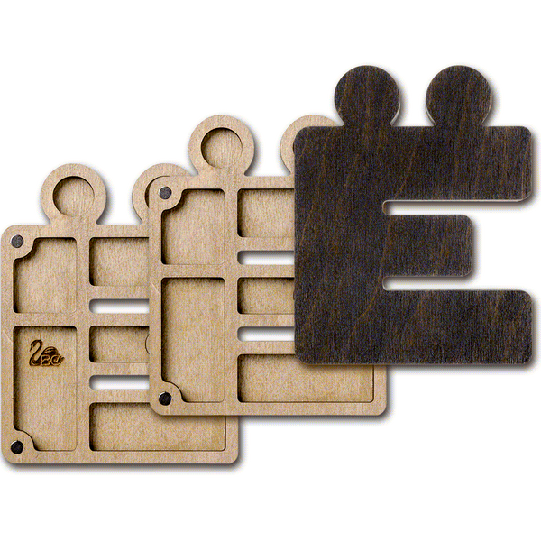 Bead Organizer &ndash; &ldquo;Letter Ё (Alphabet)&rdquo; FLZB-129(Ё)
