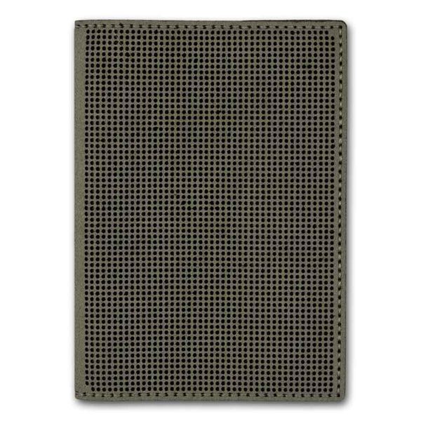 Faux Leather Embroidery Blank &ndash; &ldquo;Passport Cover&rdquo; FLBE(BB)-029 Khaki