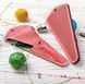 Faux Leather Embroidery Blank "Scissors Case" FLBE(BB)-077 Coral FLBE(BB)-077 photo 1