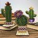 Wooden Bead Embroidery Kit &ndash; &ldquo;Cactus&rdquo; FLK-193 FLK-193 photo 3