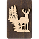 Magnetic Needle Case Rectangular &ndash; &ldquo;Deer in Forest&rdquo; FLZB(N)-031 FLZB(N)-031 photo 3