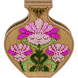 Wooden Bead Embroidery Kit &ndash; &ldquo;Violet Mood&rdquo; (Double-Sided Vase) FLK-344 FLK-344 photo 5