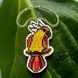 Bead Embroidery Kit (Plastic Base) &ndash; &ldquo;Scarlet Macaw&rdquo; (Double-Sided) FLPL-092 FLPL-092 photo 1