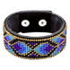 Faux Leather Bead Embroidery Kit &ndash; &ldquo;Bracelet&rdquo; (3 &times; 22 cm) FLBB-026 Black FLBB-026 photo 3