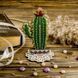 Wooden Bead Embroidery Kit &ndash; &ldquo;Cactus&rdquo; FLK-193 FLK-193 photo 1
