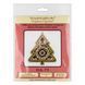 Wooden Bead Embroidery Kit &ndash; &ldquo;Christmas Ornament &ndash; Folk Christmas Tree&rdquo; FLK-375 FLK-375 photo 6