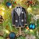 Wooden Bead Embroidery Kit &ndash; &ldquo;Christmas Ornament &ndash; Business Chic&rdquo; FLK-519 FLK-519 photo 1