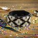Faux Leather Bead Embroidery Kit &ndash; &ldquo;Bracelet&rdquo; (3 &times; 22 cm) FLBB-154 Black FLBB-154 photo 1