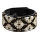 Faux Leather Bead Embroidery Kit &ndash; &ldquo;Bracelet&rdquo; (3 &times; 22 cm) FLBB-154 Black FLBB-154 photo 3