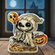 Plastic Cross-Stitch Kit &ndash; &ldquo;Skeleton With A Balloon&rdquo; FLX-121 FLX-121 photo 1