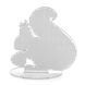 Plastic Embroidery Blank &ndash; &ldquo;Squirrel&rdquo; FLBE(PL)-019 FLBE(PL)-019 photo 2