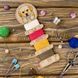 Wooden Embroidery Blank &ndash; &ldquo;Floss Bobbin&rdquo; FLHW-013 FLHW-013 photo 1