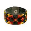 Faux Leather Bead Embroidery Kit &ndash; &ldquo;Bracelet&rdquo; (3 &times; 17 cm) FLBB-112 Khaki FLBB-112 photo 7