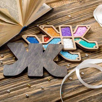 Bead Organizer &ndash; &ldquo;Letter Ж (Alphabet)&rdquo; FLZB-130(Ж)