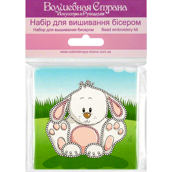 Bead embroidery magnet FLA-094