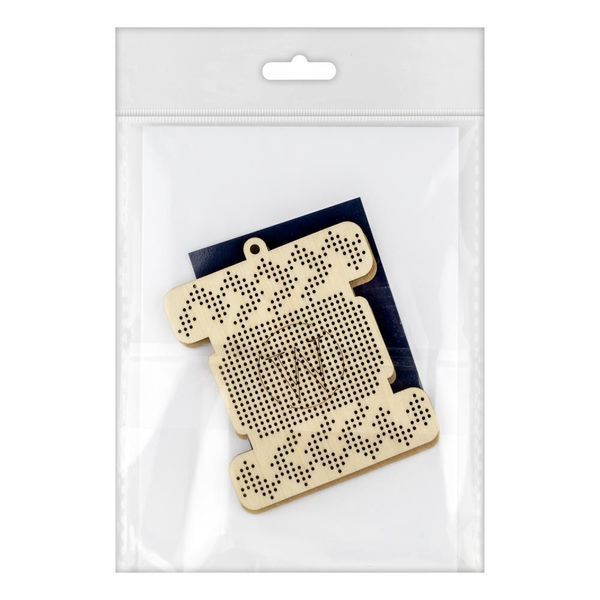 Wooden Embroidery Blank &ndash; &ldquo;Floss Bobbin&rdquo; FLBE(K)-008