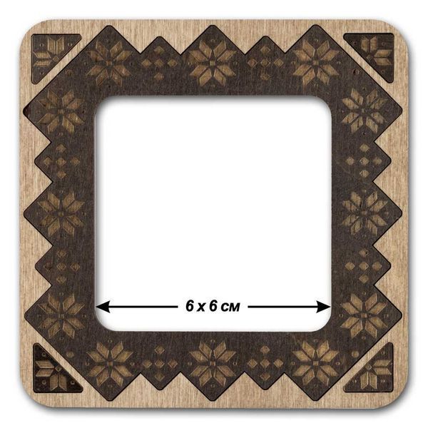 Magnetic Embroidery Frame (6 &times; 6 cm inner size) FLMP-030