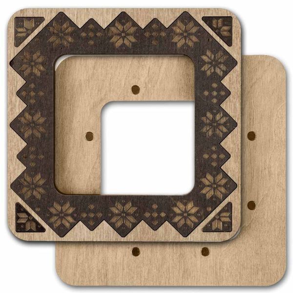 Magnetic Embroidery Frame (6 &times; 6 cm inner size) FLMP-030